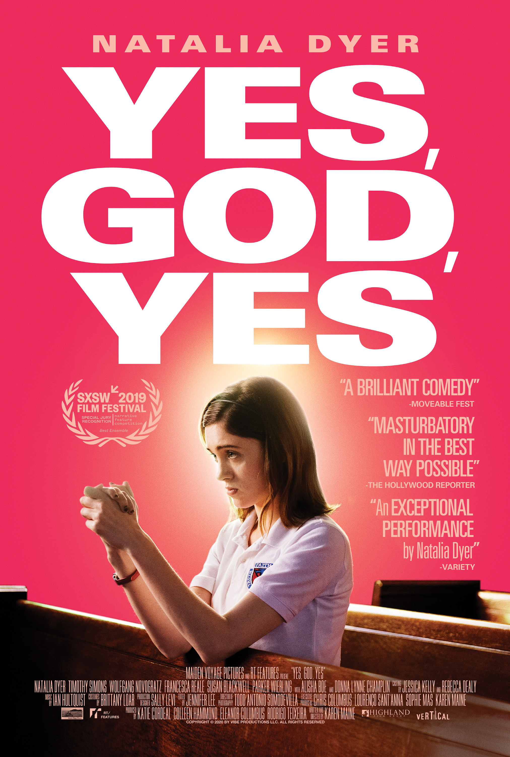 Yes, God, Yes movie poster